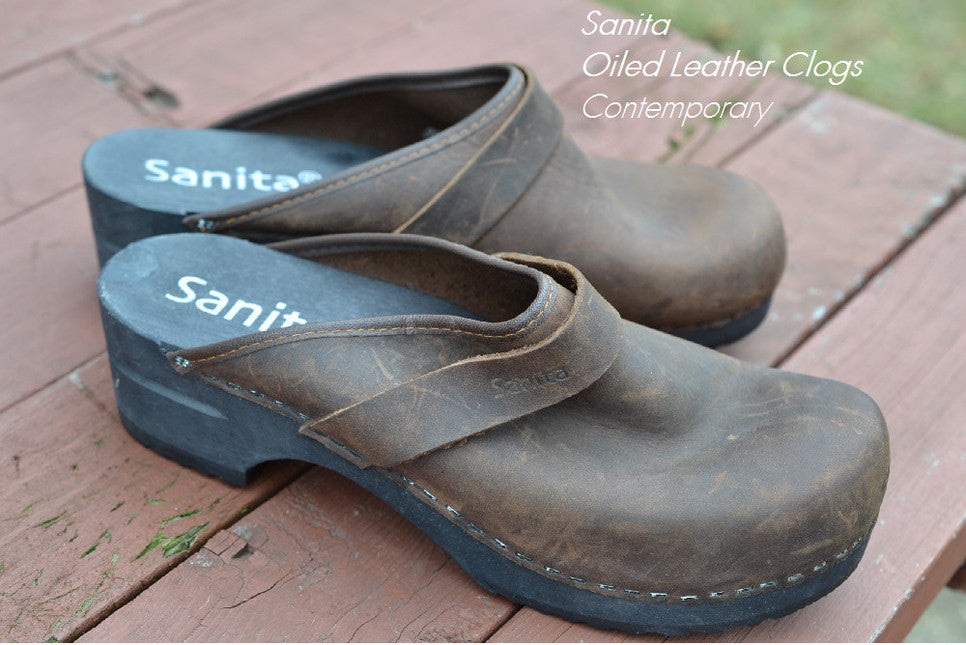 Sanita Stapled Clogs Apple Picker Vintage on Ebay